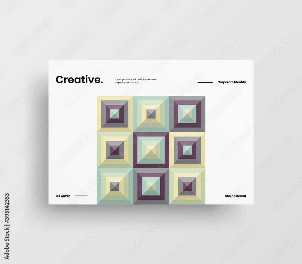 Creative business abstract horizontal front page vector mock up. Corporate geometric report cover illustration design layout. Company identity brochure template. Creative business abstract horizontal front page vector mock up. Corporate geometric report cover illustration design layout. Company identity brochure template.