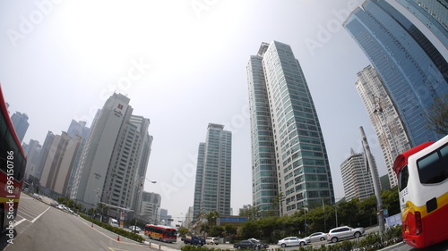 Dongbaekseom island  APEC house was built in 2005 for the summit meeting 