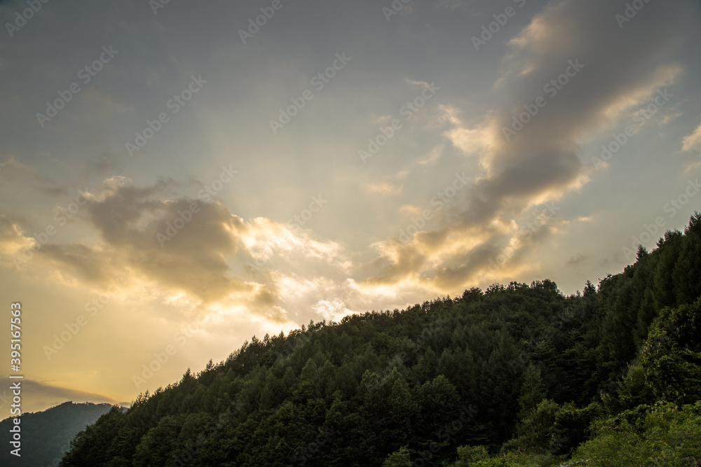 The view of the sky from Auto Camping Naramata_01