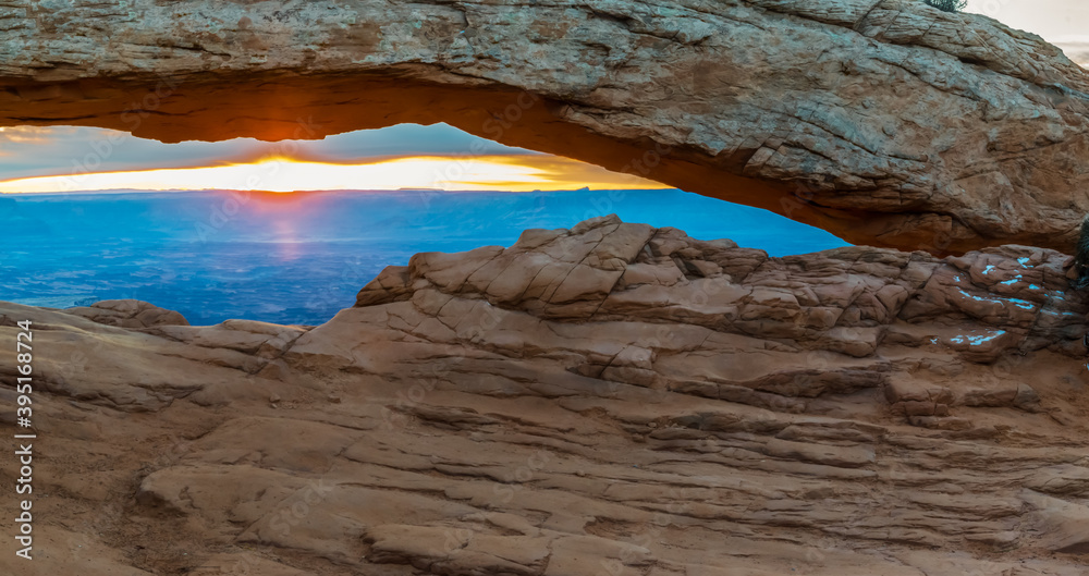 Sunrise At Mesa Arch, Canyonlands National Park, Utah, USA