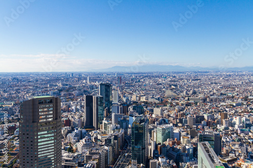 Aerial View of Tokyo - View of Sangenjyaya, Setagaya