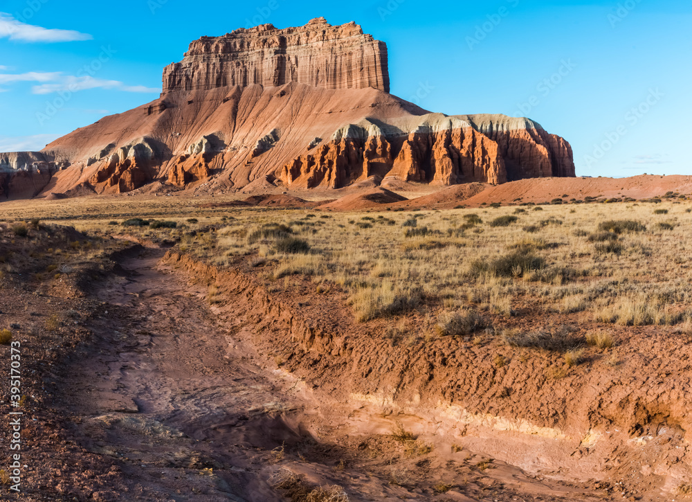 Wild Horse Butte At Goblin Valley State Park, Utah, USA