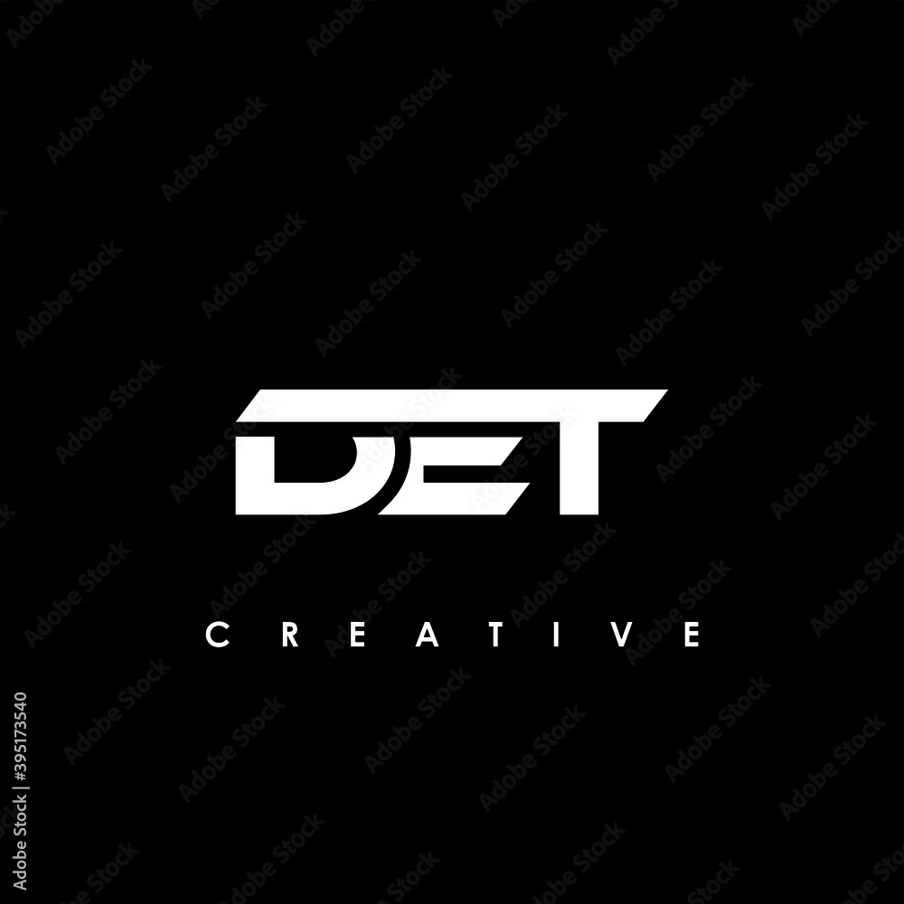 DET Letter Initial Logo Design Template Vector Illustration
DET Letter Initial Logo Design Template Vector Illustration