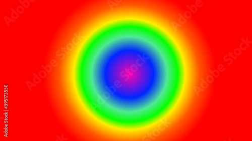 Radial Spherical Rainbow Sphere