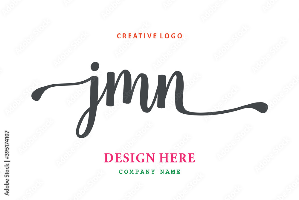 JMN lettering logo is simple, easy to understand and authoritative JMN lettering logo is simple, easy to understand and authoritative
