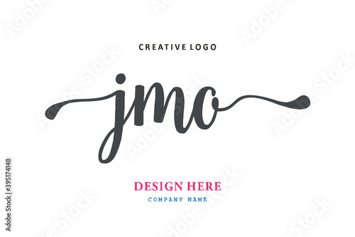 JMO lettering logo is simple, easy to understand and authoritative