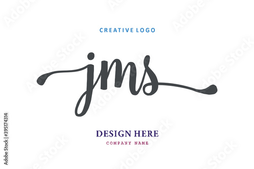 JMS lettering logo is simple, easy to understand and authoritative