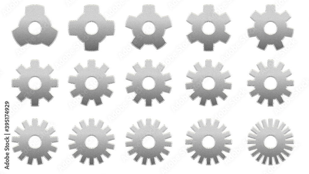 set of gears set of gears