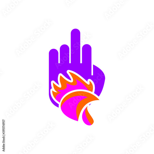 rooster fuckers logotype, sarcasm icons, vector illustrations