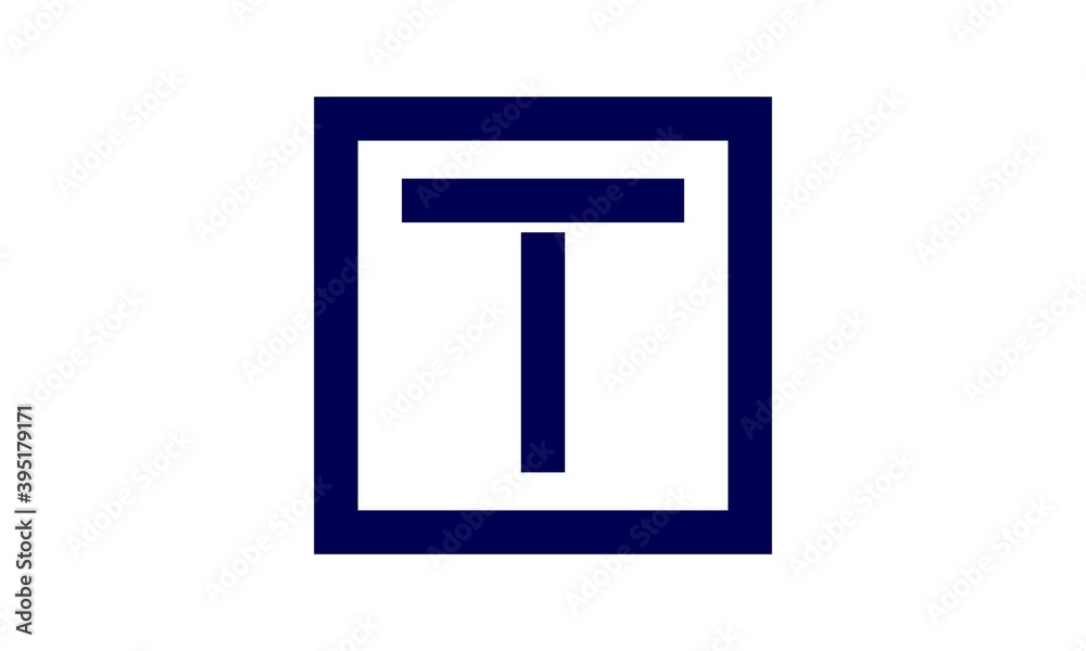 Abstract letter T illustration vector design Abstract letter T illustration vector design