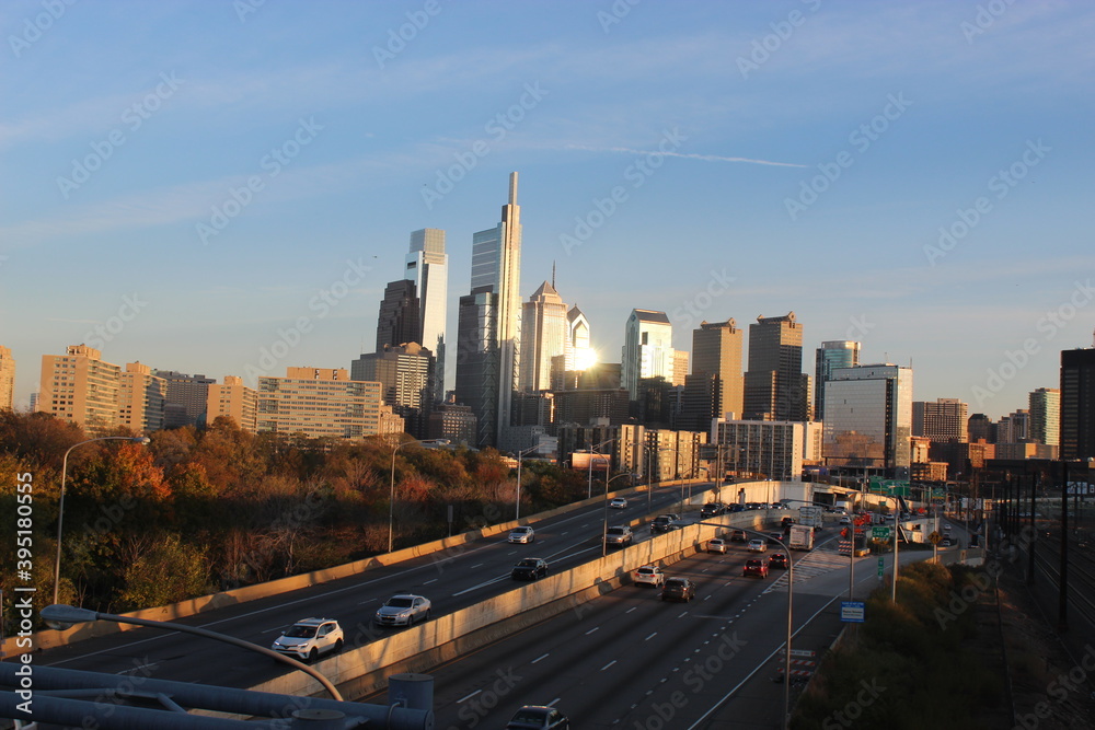 Fototapeta premium Philadelphia Skyline