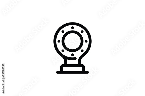 Hospital Outline Icon - Radiology
