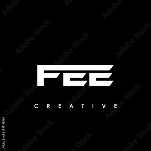 FEE Logo Design Template Vector Illustration 