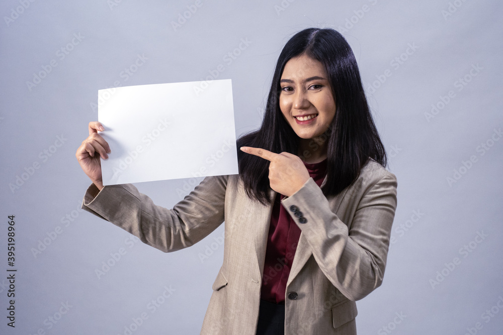Life style portrait of a young Asian business woman in various poses, studio shot, business concept, isolated background Life style portrait of a young Asian business woman in various poses, studio shot, business concept, isolated background