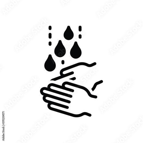 Black solid icon for frequent