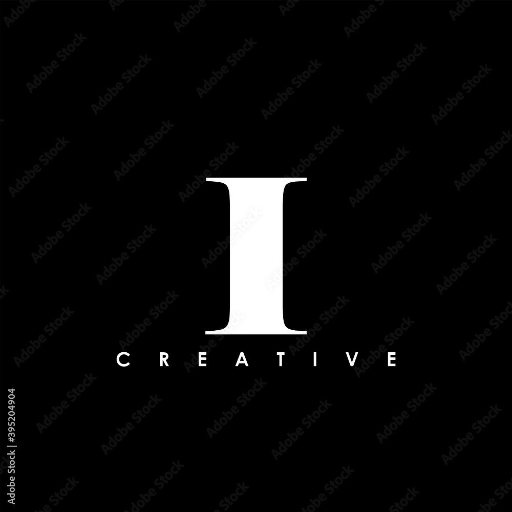 I Letter Initial Logo Design Template Vector Illustration I Letter Initial Logo Design Template Vector Illustration