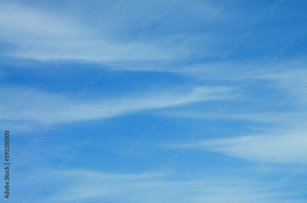 Thin Clouds in a Blue Sky