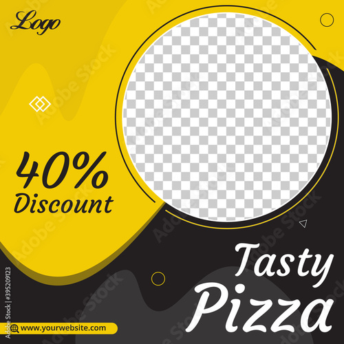 promotion Food social media instagram post premium template Social Media Layout Kit and Restaurant or food menu social media post template
