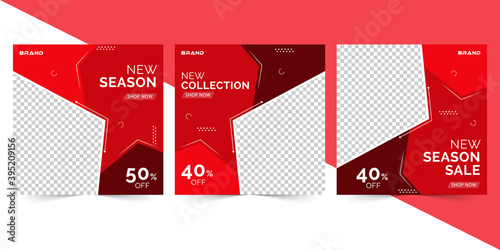 Special sale offer social media banner Premium template