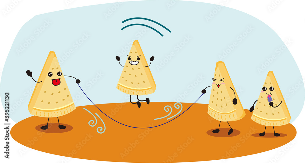Cartoon Illustration Of The Character 4 Biscuits Playing Jump Rope In Fun Circumstances Stock イラスト Adobe Stock Cartoon Illustration Of The Character 4 Biscuits Playing Jump Rope In Fun Circumstances Stock イラスト Adobe Stock