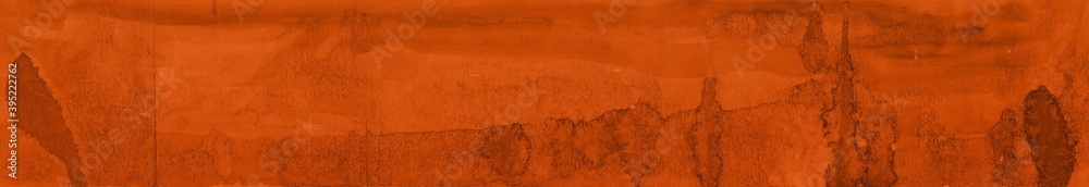 Fototapeta premium wood texture background watercolor soft orange background.