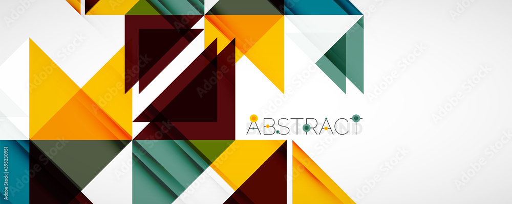 Set of vector triangle geometric backgrounds. Vector illustration for covers, banners, flyers and posters and other designs Set of vector triangle geometric backgrounds. Vector illustration for covers, banners, flyers and posters and other designs