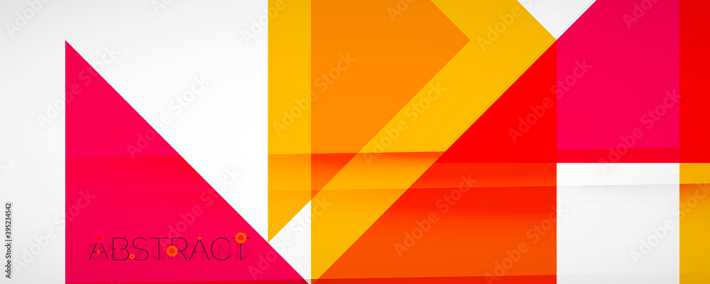 Set of vector triangle geometric backgrounds. Vector illustration for covers, banners, flyers and posters and other designs Set of vector triangle geometric backgrounds. Vector illustration for covers, banners, flyers and posters and other designs