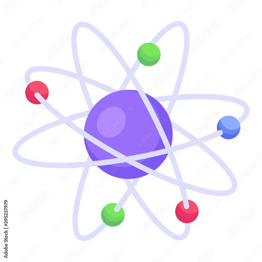 An icon of science in isometric design
An icon of science in isometric design