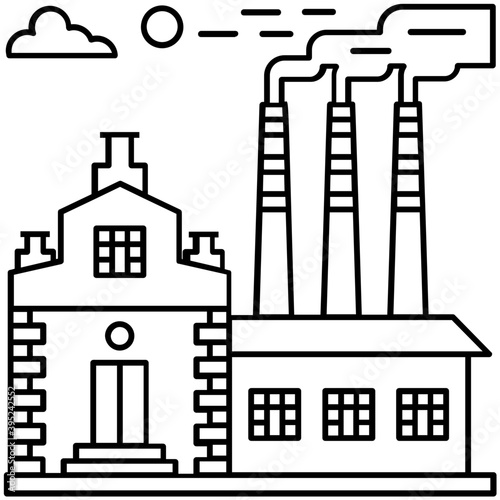 Industry Illustration Vector 