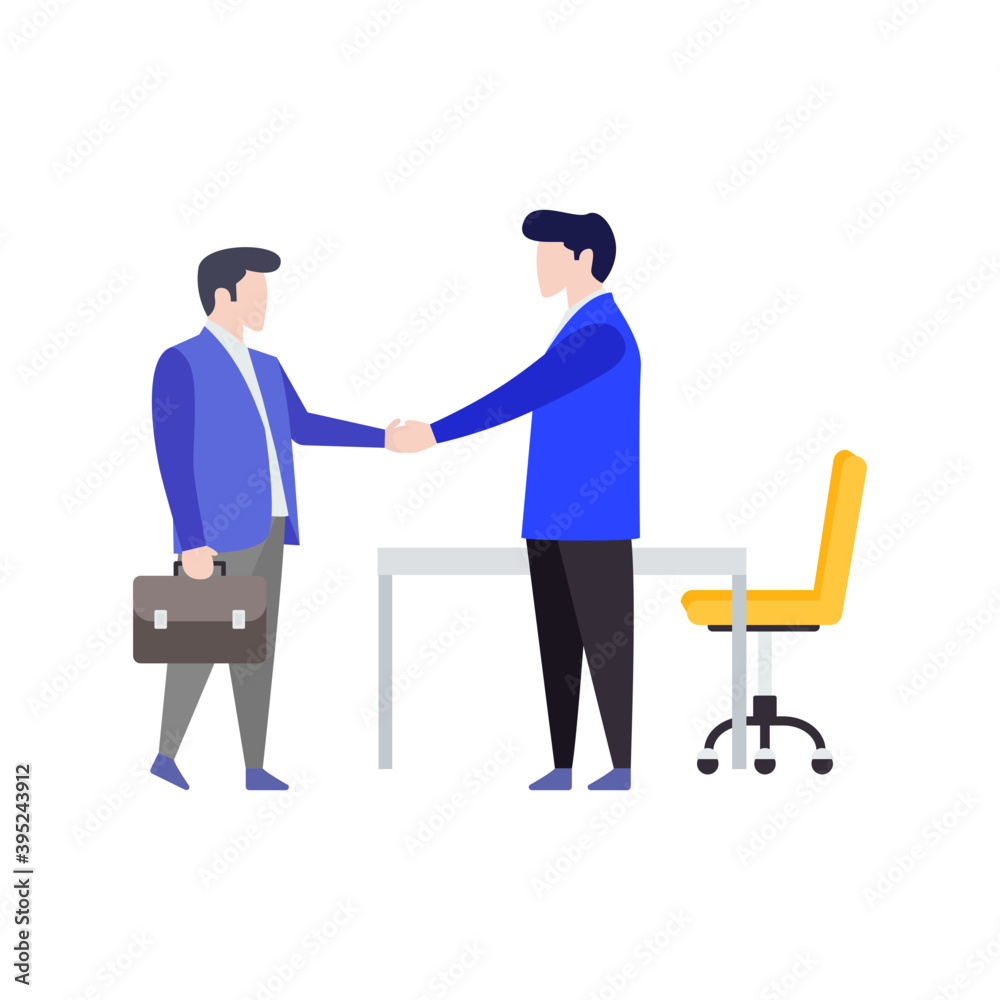 Business Deal Vector 