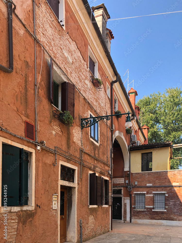 Urban street in Venice, Italy