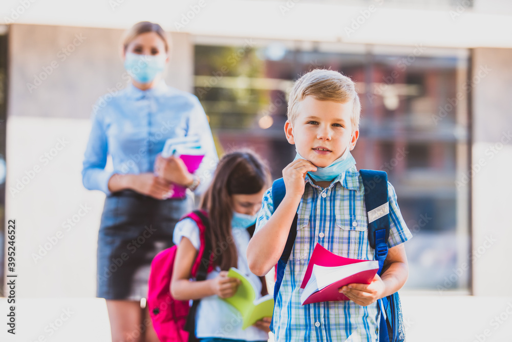 It is hard for children to wear masks all the time It is hard for children to wear masks all the time