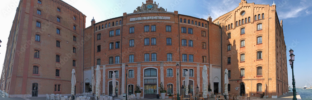 The Molino Stucky on the western end of Giudecca island, Venice, Italy