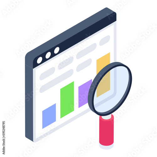 
Web page with stopwatch showcasing website speed test icon
