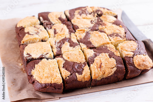 Trend baking Brookies chocolate brownies and cookies.