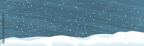 snow, wind, star, winter, texture background, web banners design, sky, web header, footer, flier, blue, frame, copy space, vector illustration, graphic, landscape,