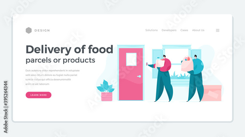 Design of website offering service of food delivery during pandemic