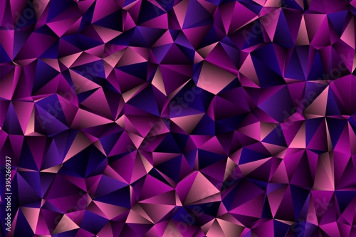 abstract low poly geometric polygonal background