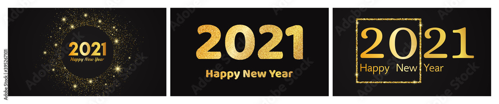 2021 Happy New Year gold background 2021 Happy New Year gold background