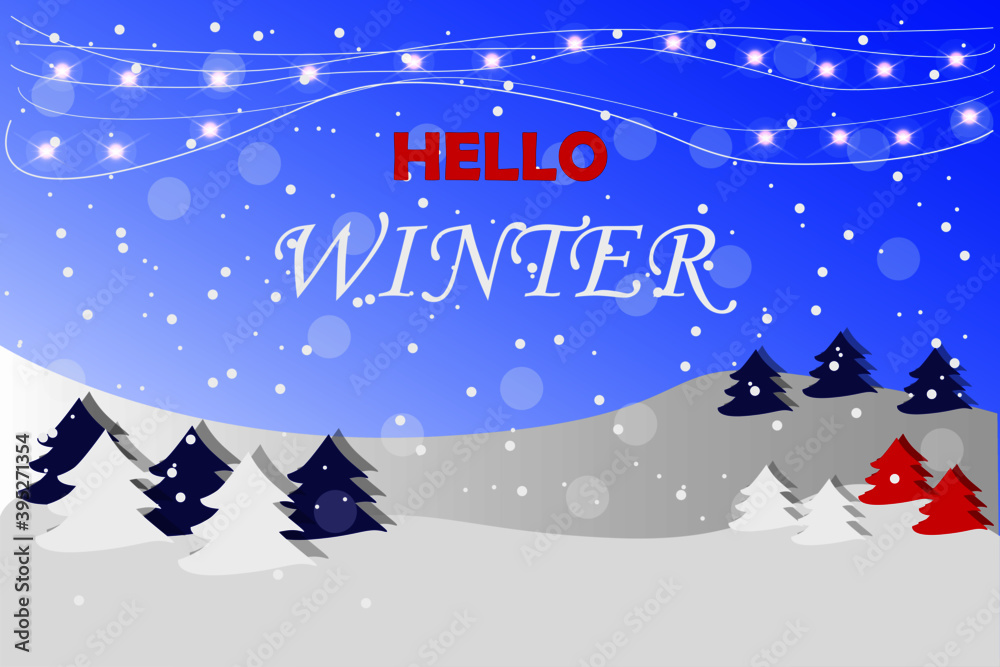 Hello winter Hello winter