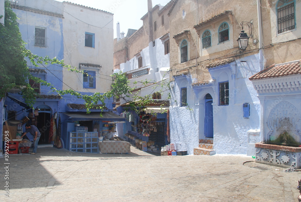 Rue de Chefchaouen - Nord du Maroc
