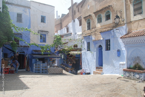 Rue de Chefchaouen - Nord du Maroc