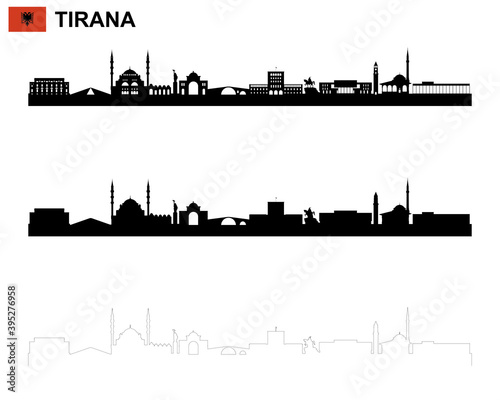 Tirana Albanien Set