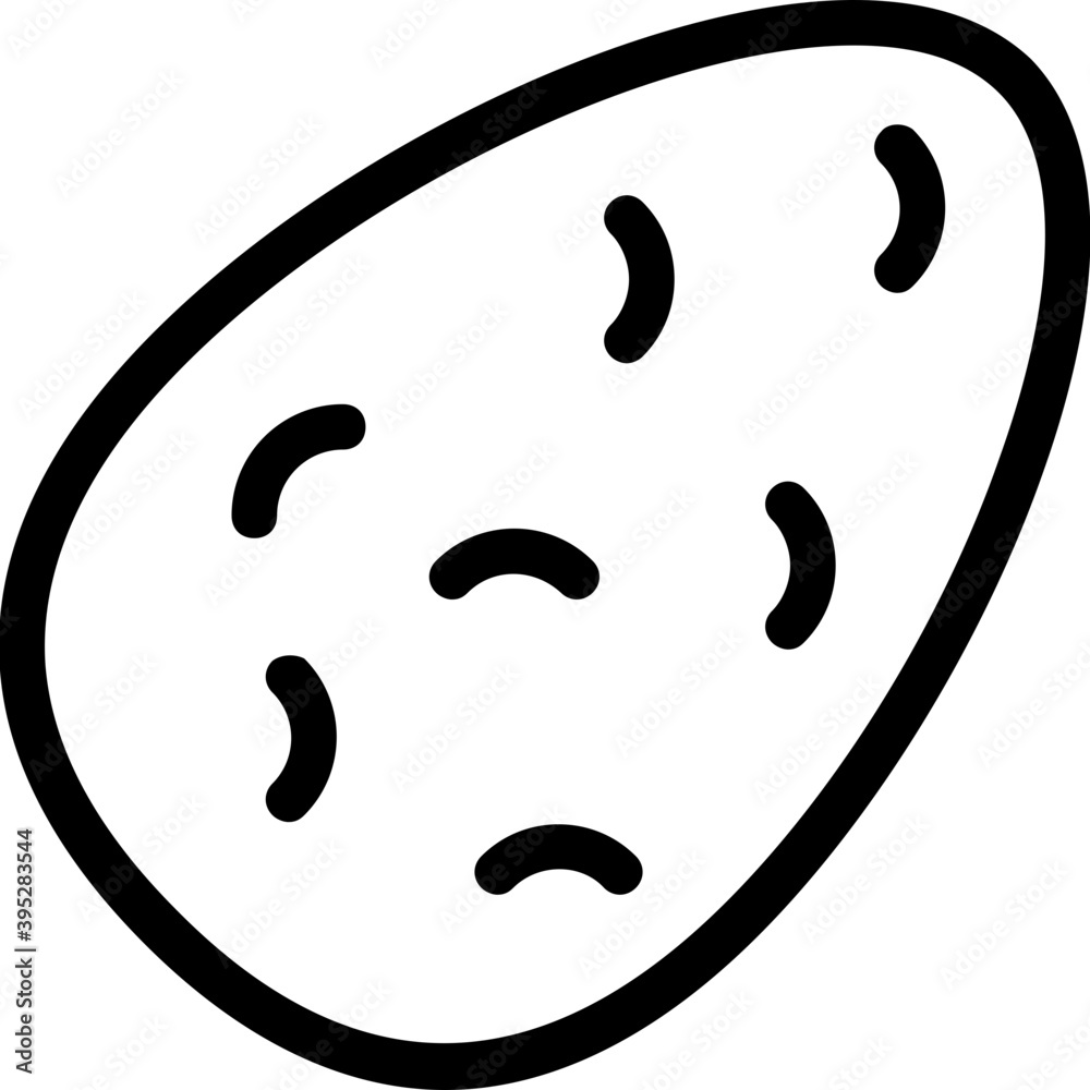 Potato Flat Vector Icon
Potato Flat Vector Icon