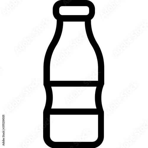 
Bottle Flat Vector Icon
