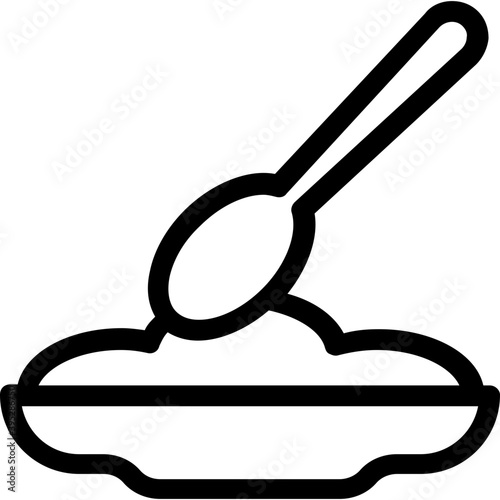 
Bowl Flat Vector Icon
