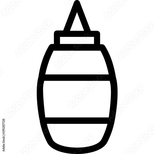 
Bottle Flat Vector Icon
