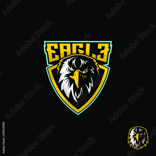 Logo team eagle , logo esport, game, illustration or template
