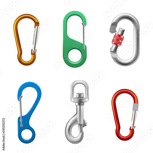 Carabineer bright set, quick link oval collection