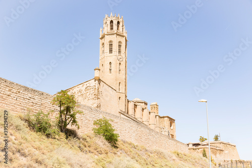 the old Cathedral of St Mary of La Seu Vella in Lleida city, Catalonia, Spain © Jorge Anastacio